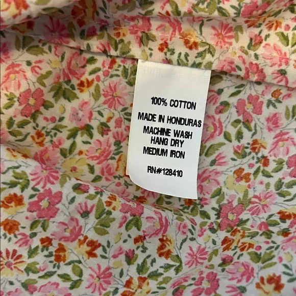 ANN MASHBURN Liberty of London Floral Pink Blouse - Picture 6 of 8